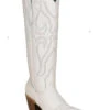 Corral Women's Matching Stitch Pattern & Inlay Western Boots - Snip Toe