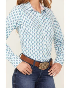 Ariat Women's Kirby Day Dreamer Print Button Down Long Sleeve Western Shirt -Ariat Western Outlet Store 2000384674 941 P3
