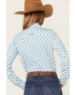 Ariat Women's Kirby Day Dreamer Print Button Down Long Sleeve Western Shirt -Ariat Western Outlet Store 2000384674 941 P4