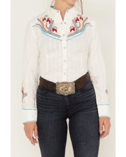 Ariat Women's Martina Long Sleeve Western Snap Shirt -Ariat Western Outlet Store 2000384680 100 P3