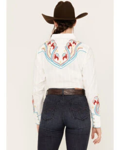 Ariat Women's Martina Long Sleeve Western Snap Shirt -Ariat Western Outlet Store 2000384680 100 P4