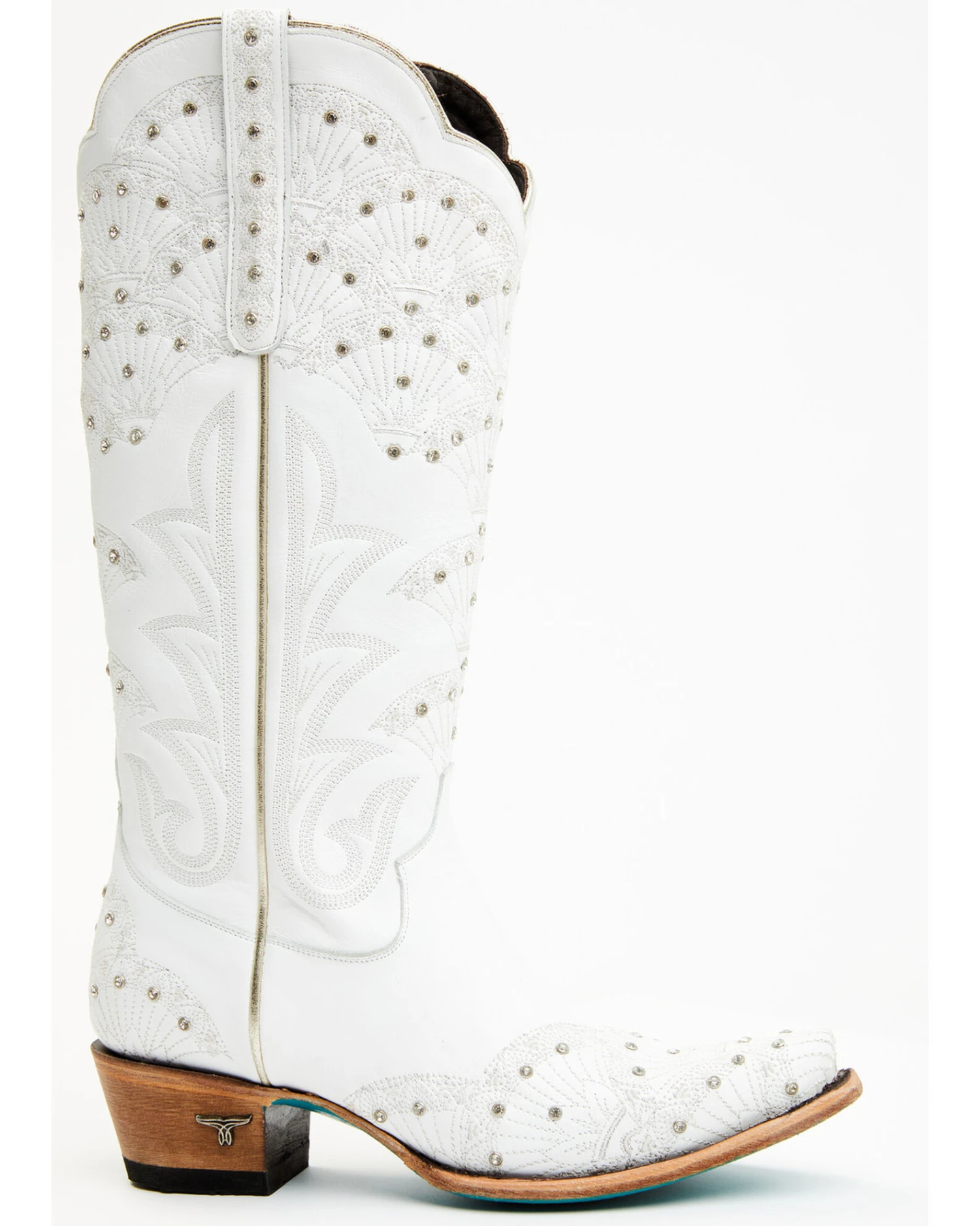 Boot Barn X Lane Women's Exclusive Calypso Leather Western Bridal Boots - Snip Toe 2 Boot Barn X Lane Women's Exclusive Calypso Leather Western Bridal Boots - Snip Toe - Image 2