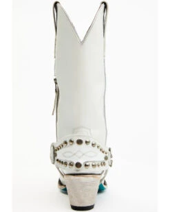 Boot Barn X Lane Women's Exclusive The New Mrs. Satin Pearl Western Bridal Boots - Snip Toe -Ariat Western Outlet Store 2000385228 100 P6