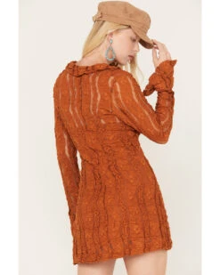 Free People Women's Shayla Lace Mini Dress -Ariat Western Outlet Store 2000385492 800 P4