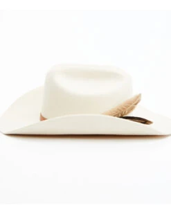Shyanne Women's Wool Debossed Band Feather Cowboy Hat -Ariat Western Outlet Store 2000385494 103 P3