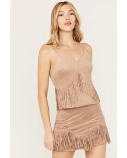 Idyllwind Women's Golden Road Fringe Top