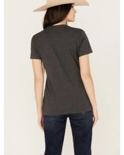 Ariat Women's Cow Print Logo Short Sleeve Graphic Tee -Ariat Western Outlet Store 2000386639 022 P4