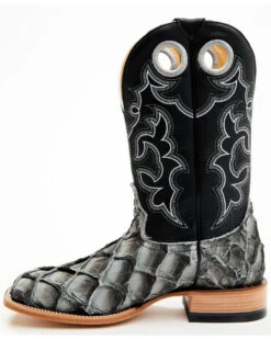 Cody James Men's Exotic Pirarucu Western Boots - Broad Square Toe  -Ariat Western Outlet Store 2000386771 001 P3