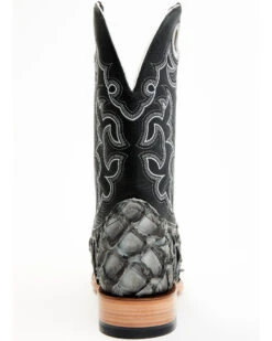 Cody James Men's Exotic Pirarucu Western Boots - Broad Square Toe  -Ariat Western Outlet Store 2000386771 001 P5