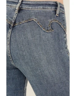 Idyllwind Women's Beasley Gypsy High Rise Western Yoke Stretch Bootcut Jeans 7 Idyllwind Women's Beasley Gypsy High Rise Western Yoke Stretch Bootcut Jeans -Ariat Western Outlet Store 2000386832 414 P4