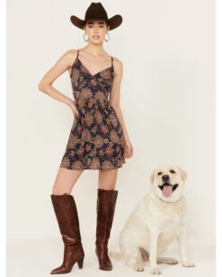 Angie Women's Floral Print Dress