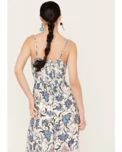 Angie Women's Knot Front Border Maxi Dress -Ariat Western Outlet Store 2000387370 400 P4