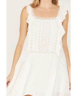 Wild Moss Women's Crochet Trim Dress -Ariat Western Outlet Store 2000387403 100 P3