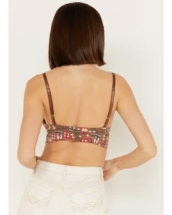 Discreture Women's Longline Bralette -Ariat Western Outlet Store 2000387485 900 P4