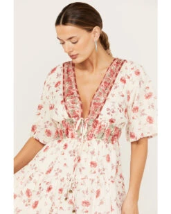 Free People Women's Lysette Dress 6 Free People Women's Lysette Dress -Ariat Western Outlet Store 2000387974 103 P3