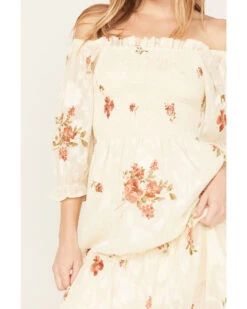 Wild Moss Women's Jacquard Smocked Front Dress -Ariat Western Outlet Store 2000389057 103 P3