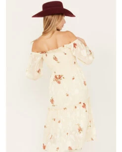 Wild Moss Women's Jacquard Smocked Front Dress -Ariat Western Outlet Store 2000389057 103 P4