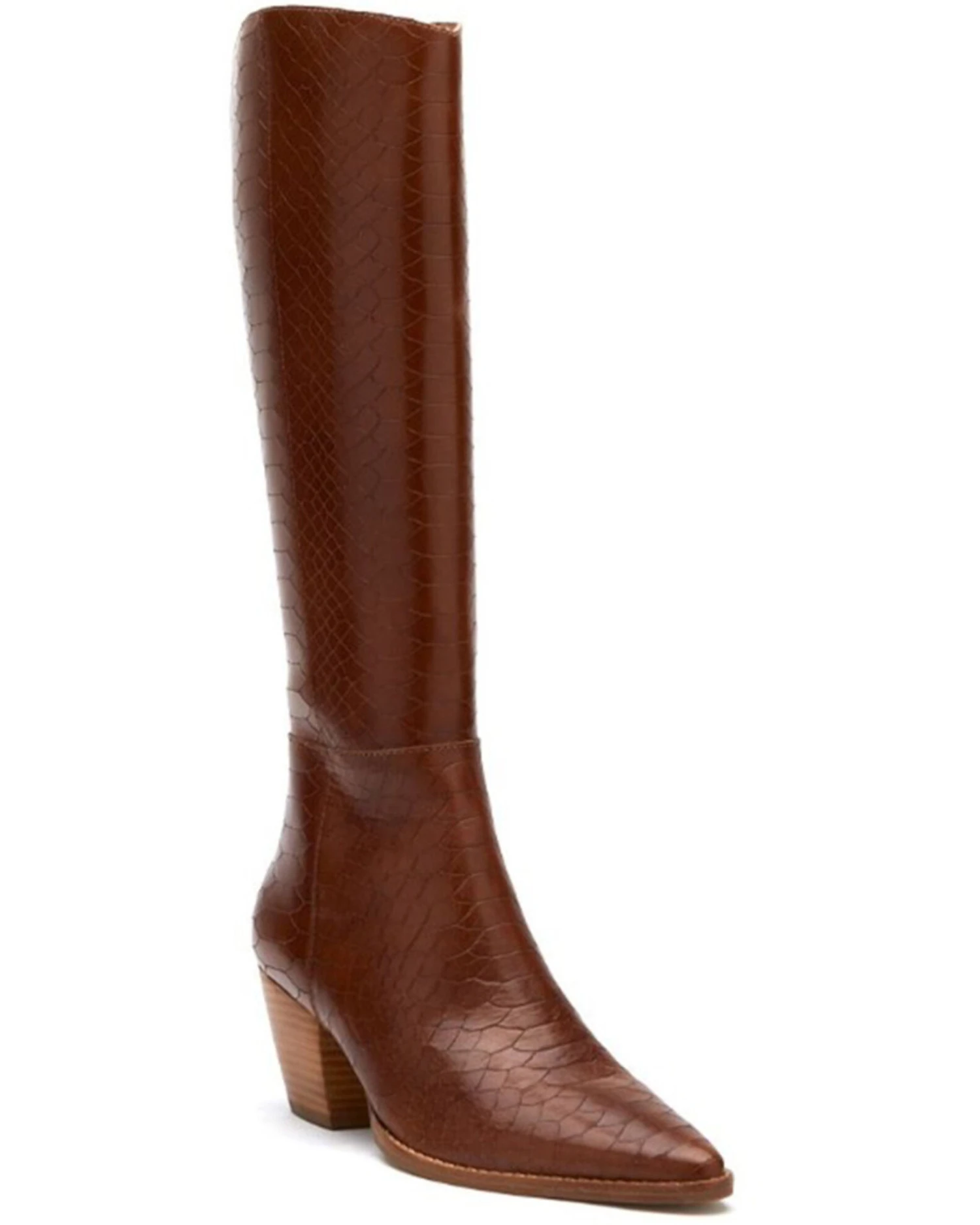 Matisse Women's Crocodile Print Bruna Western Boots - Pointed Toe 1 Matisse Women's Crocodile Print Bruna Western Boots - Pointed Toe