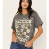 Youth In Revolt Women's Jackson Hideout Skeleton Short Sleeve Graphic T-Shirt