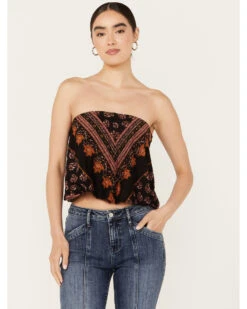 Free People Women's Borderline Tube Top