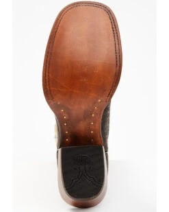 Hondo Boots Men's Bullhide Western Boots - Broad Square Toe -Ariat Western Outlet Store 2000394558 200 P7