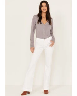 7 For All Mankind Women's Luxe High Rise Denim Jeans