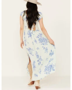 Free People Women's Floral Forget Me Not Midi Dress -Ariat Western Outlet Store 2000395502 400 P4