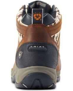 Ariat Women's Cow Print Terrain Waterproof Boots - Round Toe  -Ariat Western Outlet Store 2000397380 200 P3