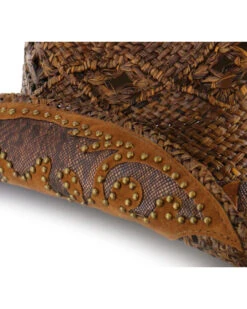 Shyanne® Women's Embellished Brim Straw Hat -Ariat Western Outlet Store 281CK1 41 D2