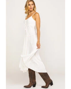 Honey Creek By Scully Women's Maxi Dress -Ariat Western Outlet Store 356G18 05 P6